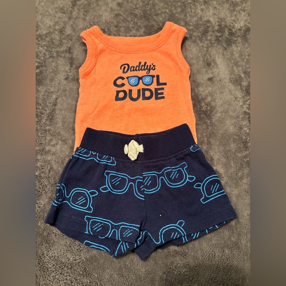 Carter’s Two Piece Baby Boy Outfit Bundle - Picture 8 of 9
